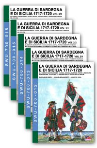 La guerra di Sardegna e di Sicilia 1717-1720 – 5 volumi