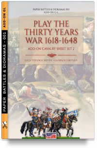 Play the Thirty years war 1618-1648: ADD-ON cavalry sheet 2