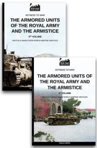 Box The armored units of the Royal Army and the Armistice – Vol. 1 & 2