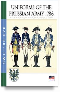 Uniforms of the Prussian army 1786