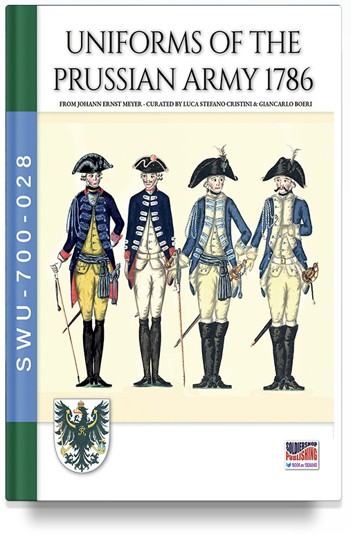 Uniforms of the Prussian army 1786